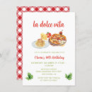 Search for italian dinner birthday invitations Pizza