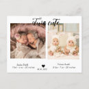 Search for twin boys postcards Baby boy