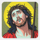 Search for religious art stickers Jesus