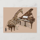 Search for playing piano postcards Humour