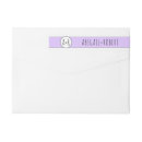 Search for round return address return address labels Monogrammed