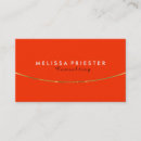 Search for orange business cards Geometric