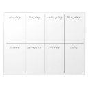 Search for weekly calendar notepads Tear away calendar