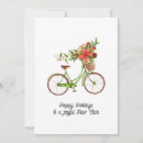 Search for bicycle christmas cards Winter