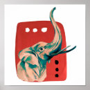 Search for abstract elephant posters African