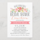 Search for luncheon bridal shower invitations Flowers