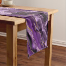 Search for purple and gold table runners Marble