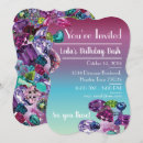 Search for gemstone birthday invitations Jewel