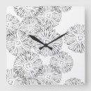 Search for boho chic clocks Flower