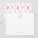 Search for pink icing note cards Ice cream