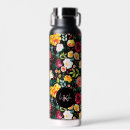 Search for flower pattern water bottles Modern