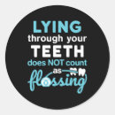 Search for funny dental stickers Assistant