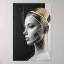 Search for black white gold posters Contemporary