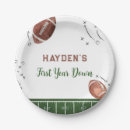 Search for football paper plates Sports