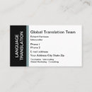 Search for interpreter business cards Interpretation