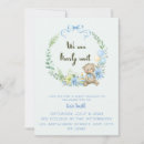 Search for teddybears invitations Blue