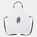 Search for punk rock aprons Skeleton