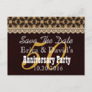 Search for 50th anniversary save the date postcards Couple