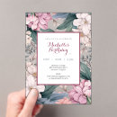 Search for spring square birthday invitations Purple