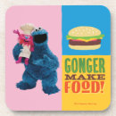 Search for cookie monster foodie truck coasters Puppet