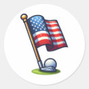 Search for usa golf stickers Flag