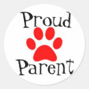 Search for dog supplies stickers Red