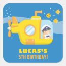 Search for submarines stickers Yellow