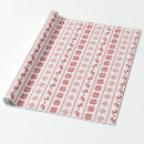 Search for red and white wrapping paper Hearts