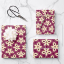 Search for burgundy floral wrapping paper Maroon