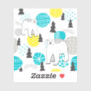 Search for bear pattern stickers Winter