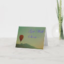 Search for hot air balloon cards Red