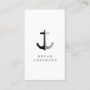 Search for anchor business cards Captain