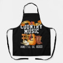 Search for country music aprons Western