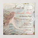 Search for mermaid sweet 16 invitations For her