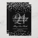 Search for black silver 21st birthday invitations Twenty first birthday