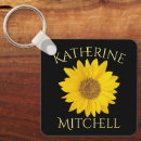 Search for sunflower square key rings Botanical
