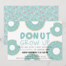 Search for doughnut grow up invitations Cute