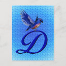 Search for d monogram postcards Initial