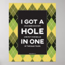 Search for hole in one posters Funny