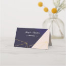 Search for blue and white place cards Rustic
