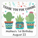 Search for fiesta party stickers Cactus birthday