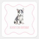 Search for husky puppy stickers Dog
