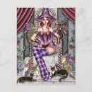 Search for gothic cat postcards Witch