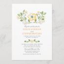 Search for yellow and turquoise wedding invitations Flowers
