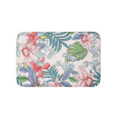 Search for tropical print bath mats Botanical