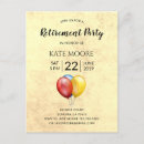 Search for quit invitations Retirement