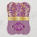 Search for purple vow renewal invitations Anniversary