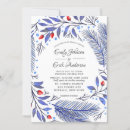 Search for red berries wedding invitations Wreath