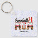 Search for baseball mom key rings For her
