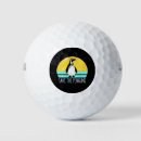Search for penguin golf balls Bird